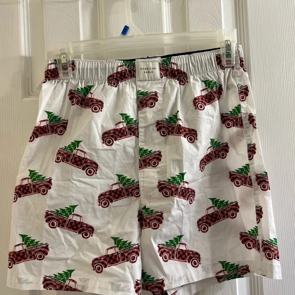Men’s American eagle Christmas boxers